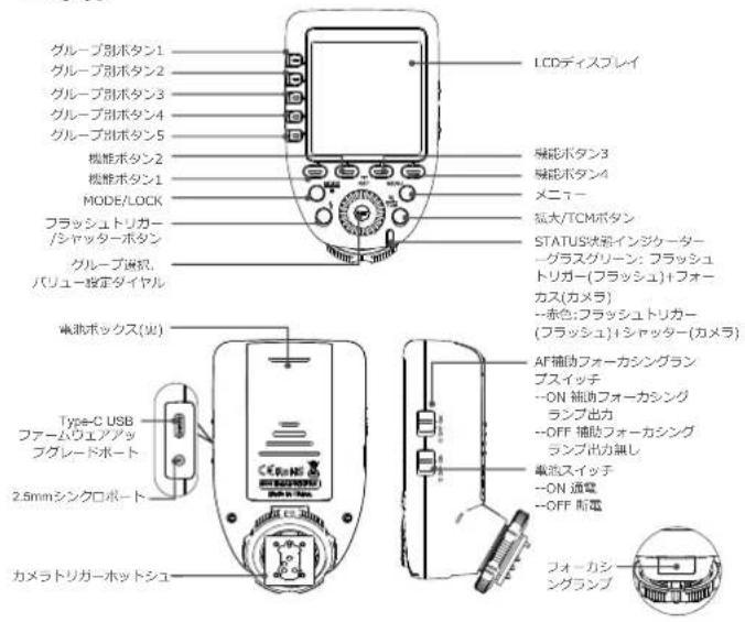 GODOX XproO - 部品 - 1