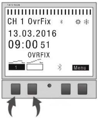 Grässlin talento smart S25 - Wybór trybu pracy - 1