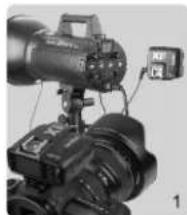GODOX X1N - ワイヤレスシンクロによるセットトップフラッシュのトリガー使い方: - 1