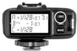 GODOX X1N - - モードの設定 - 1