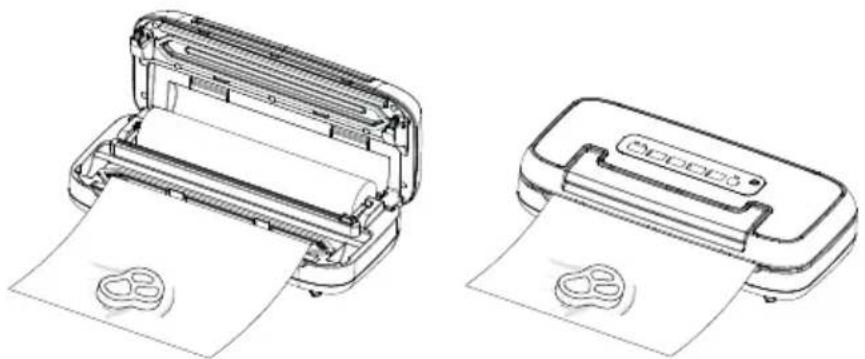 CASO VRH 590 advanced - Vacuum packaging with a bag - 1