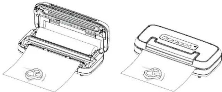 CASO VRH 590 advanced - Confezionamento sotto vuoto in un sacchetto - 1