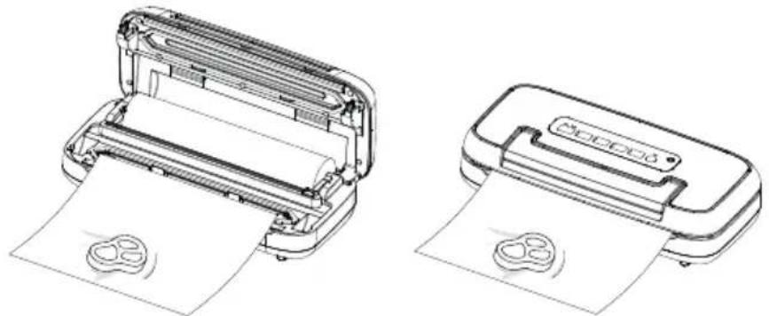 CASO VRH 590 advanced - Envasar al vacío en una bolsa - 1
