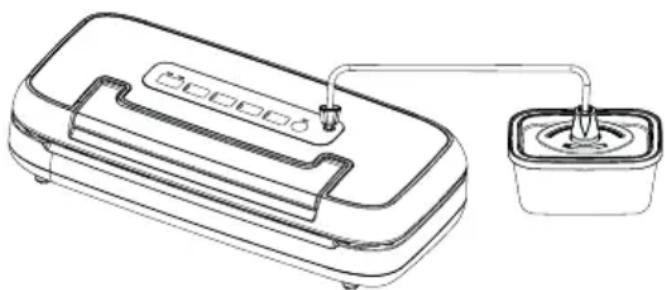 CASO VRH 590 advanced - Вакуумноеупаковывание в контейнере - 1