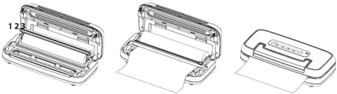 CASO VRH 590 advanced - Produção de uma bolsa a partir de um rolo - 1