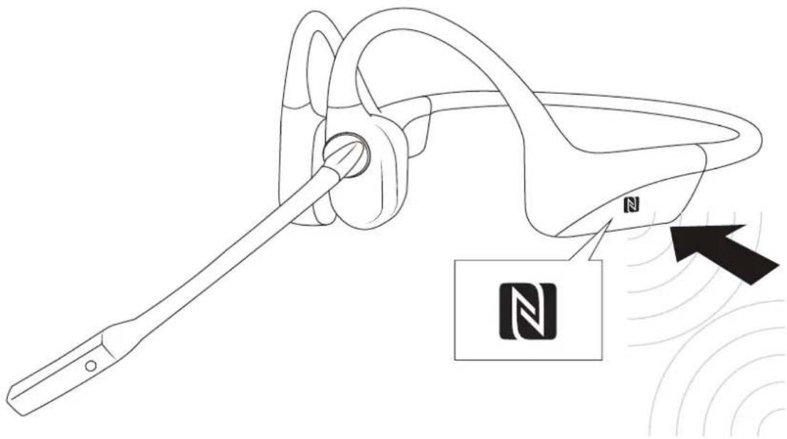 SHOKZ OpenComm C102 - Appariement NFC - 3