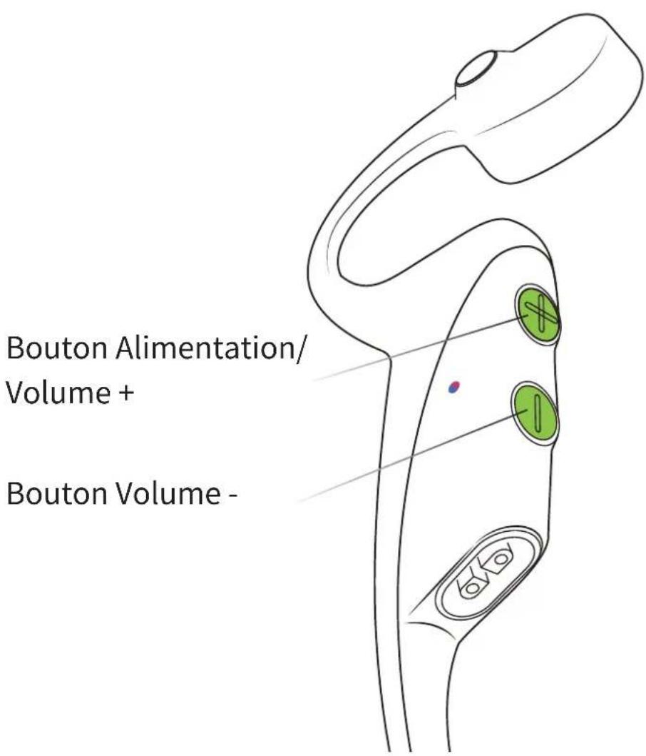 SHOKZ OpenComm C102 - Vérifier l'état de la batterie - 2