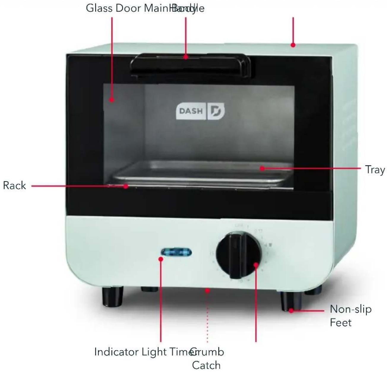 Dash Mini Toaster Oven DMTO100GBAQ04 - Mesures de sécurité importantes: - 1