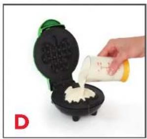Dash Shamrock Mini DMWC001KG - USING YOUR MINI WAFFLE MAKER USING YOUR MINI WAFFLE MAKER - 4
