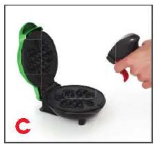Dash Shamrock Mini DMWC001KG - USING YOUR MINI WAFFLE MAKER USING YOUR MINI WAFFLE MAKER - 3