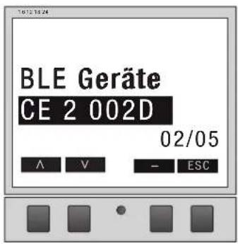BLE Geräte CE 2 002D 02/05 A V - ESC