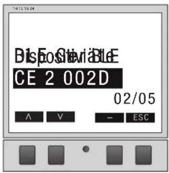 Dispostable CE 2 002D 02/05 A V - ESC