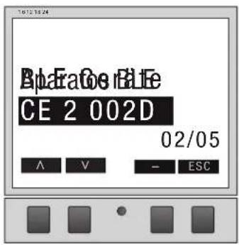 Operator Blue CE 2 002D 02/05 A V - ESC