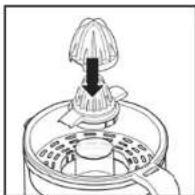 Dash Dual Citrus Juicer JB065WH - SETTING UP YOUR CITRUS JUICER - 5