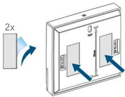 Homematic IP HmIPWTHB - Montaje con tiras adhesivas - 3