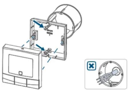 Homematic IP HmIPWTHB - Installation on flush-mounted boxes - 1