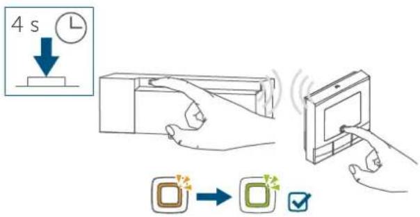 Homematic IP HmIPWTHB - Accoppiamento con un attuatore per riscaldamento a pavimento Homematic IP - 2