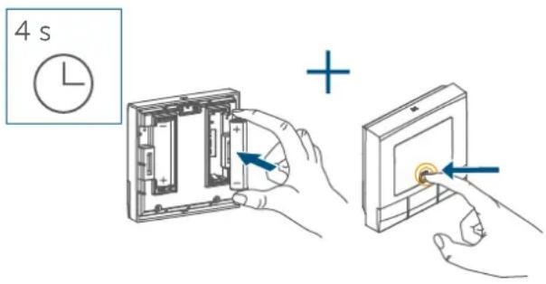 Homematic IP HmIPWTHB - Wiederherstellung der Werkseinstellungen - 2