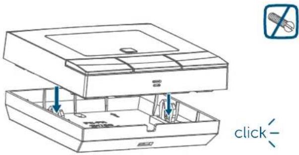 Homematic IP HmIPWTHB - Montaje con tiras adhesivas - 2