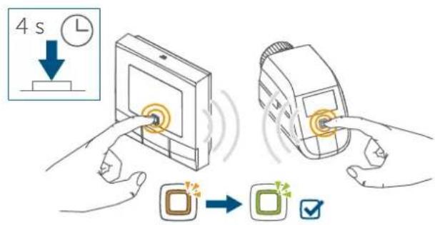 Homematic IP HmIPWTHB - Anlernen an andere Homematic IPGeräte - 1