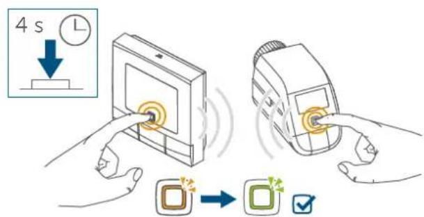Homematic IP HmIPeTRVBUK - Apprentissage sur d'autres appareils homematic IP - 1