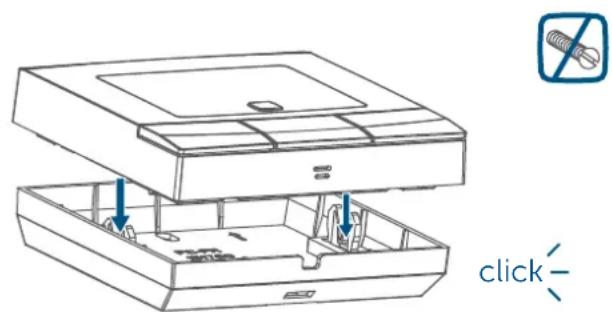 Homematic IP HmIPeTRVBUK - Adhesive strip mounting - 2