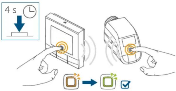 Homematic IP HmIPeTRVBUK - Anlernen an andere Homematic IPGeräte - 1