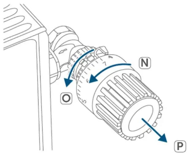 Homematic IP HmIPeTRV2 - Pose du thermostat de radiateur - 2