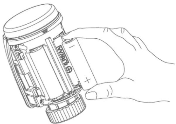 Homematic IP HmIPeTRV2 - Batterijen vervangen - 2