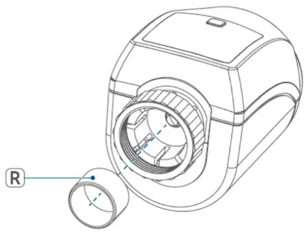 Homematic IP HmIPeTRV2 - Support ring - 1