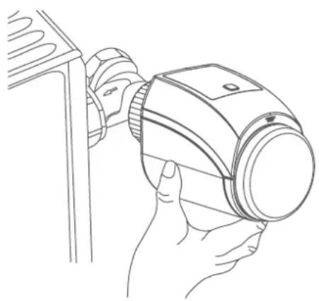 Homematic IP HmIPeTRV2 - Pose du thermostat de radiateur - 3