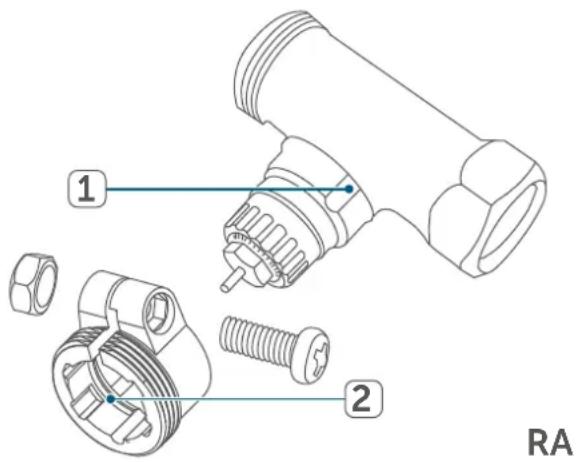 Homematic IP HmIPeTRV2 - Danfoss RA - 2