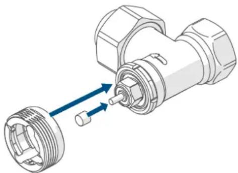Homematic IP Evo HmIPeTRVE - Danfoss RAVL - 3