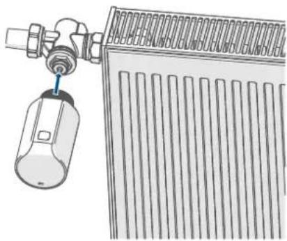 Homematic IP Evo HmIPeTRVE - Radiatorthermostat monteren - 1