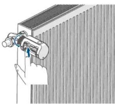 Homematic IP Evo HmIPeTRVE - Monter le thermostat de radiateur - 3
