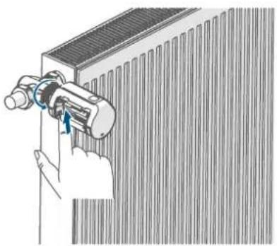 Homematic IP Evo HmIPeTRVE - Mounting the radiator thermostat - 4