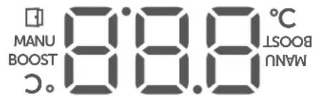 Homematic IP Evo HmIPeTRVE - Overzicht van het display: - 2