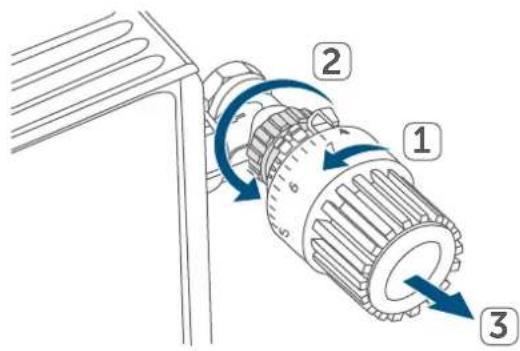 Homematic IP Evo HmIPeTRVE - Removing a thermostat - 1