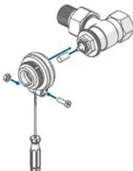 Homematic IP Evo HmIPeTRVE - Danfoss RAV - 2