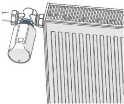 Homematic IP Evo HmIPeTRVE - Mounting the radiator thermostat - 2
