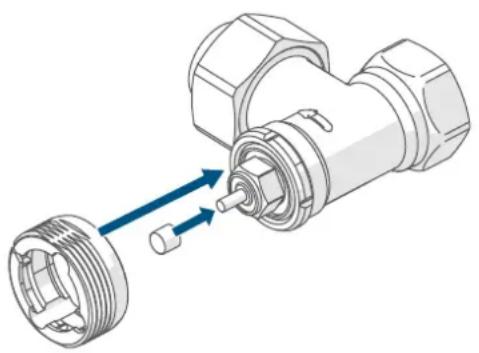 Homematic IP Evo HmIPeTRVE - Danfoss RAVL - 2