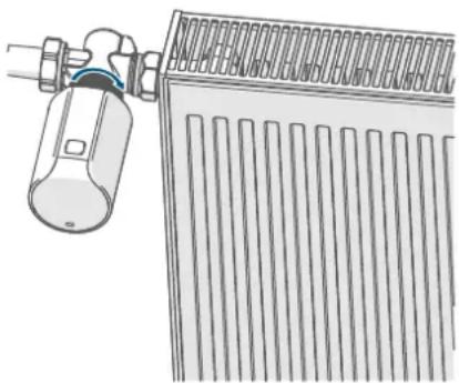 Homematic IP Evo HmIPeTRVE - Montaggio del termostato per radiatori - 2