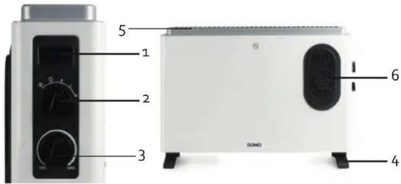 DOMO DO7351 - TEILE - 1