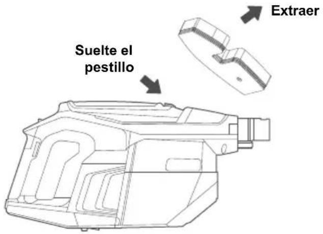 Suelte el pestillo Extraer