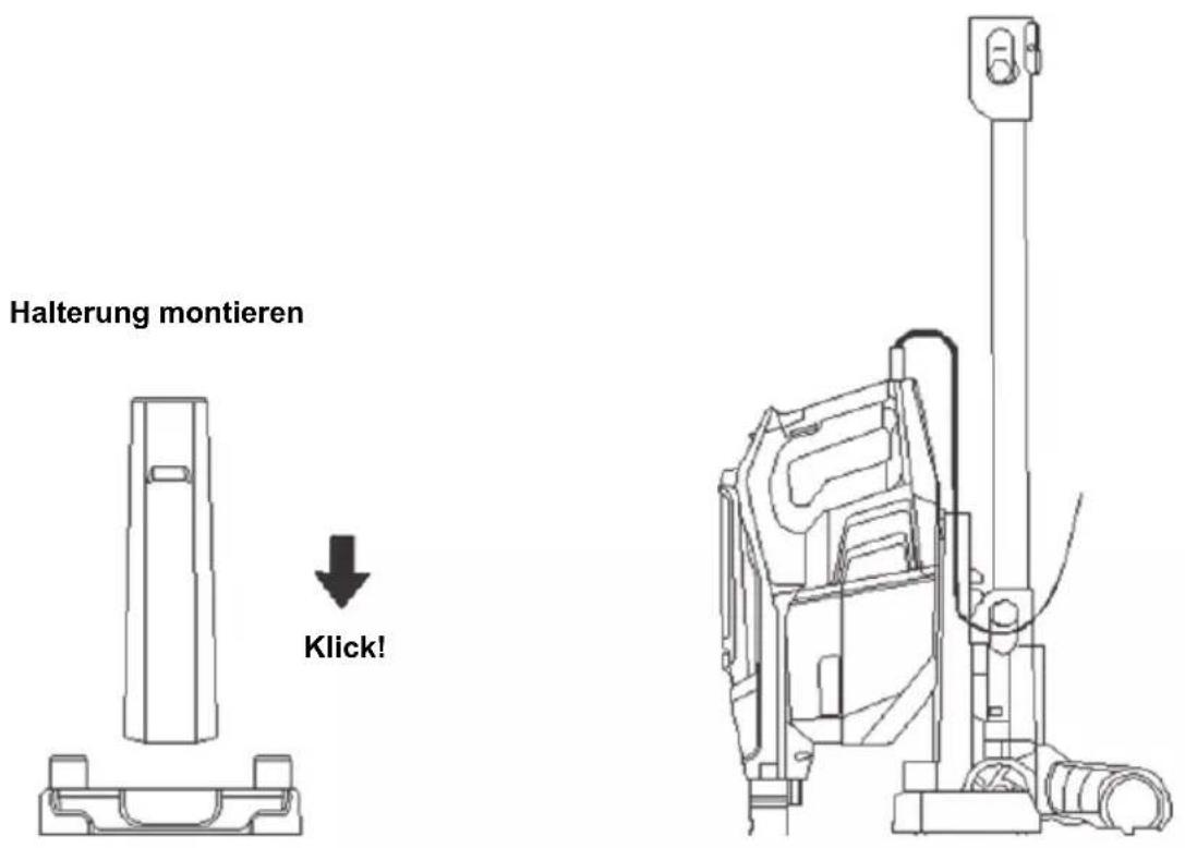 Halterung montieren Klick!