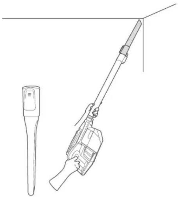EUREKA Flash HDSV19 - The hand vacuum can be used with or without tools. - 1