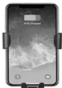 EnerGenie EGTACHAVQI1001 - EG-TA-CHAV-QI10-01 CAR SMARTPHONE HOLDER WITH WIRELESS QI CHARGER, 10 W - 5