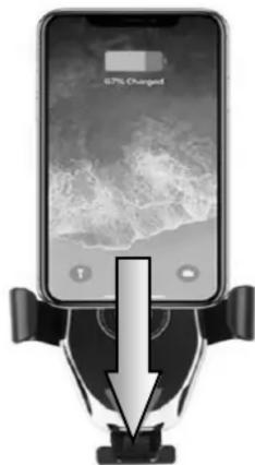 EnerGenie EGTACHAVQI1001 - EG-TA-CHAV-QI10-01 CAR SMARTPHONE HOLDER WITH WIRELESS QI CHARGER, 10 W - 4