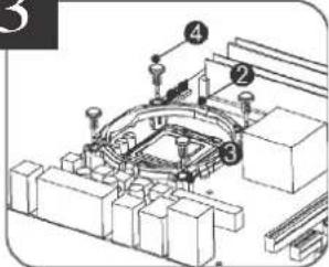 Gembird CPUHURACANX40 - INSTALLATION GUIDE / INSTRUKCJAINSTALACJI / GUIADE INSTALAÇAO / GUIADE INSTALAÇION/OAHHOZ ERKATAZAHTHE - 4