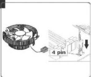Gembird CPUHURACANX40 - INSTALLATION GUIDE / INSTRUKCJAINSTALACJI / GUIADE INSTALAÇAO / GUIADE INSTALAÇION/OAHHOZ ERKATAZAHTHE - 7